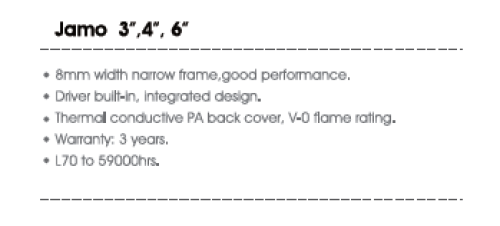 LED downlight jamo