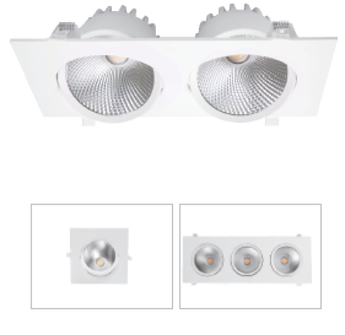 LED downlight sparkle