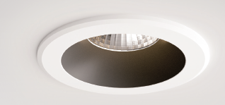 LED downlight carbonado