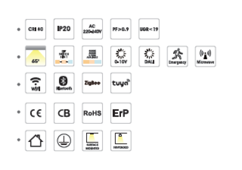 led linear lights glory-panel